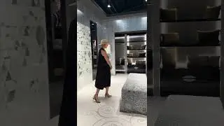 Мозаика на полу в интерьере