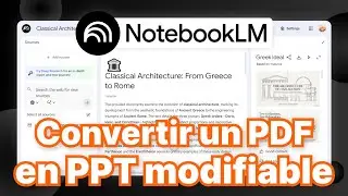 [FREE] How to convert a NotebookLM slide PDF to an editable PowerPoint