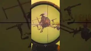 Cuando viene un helicóptero a pisarme pasan estas cosas… #callofdutywarzone #sniperking #shorts