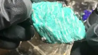 Кулоны с аквамарином, амазонитами, азуритом