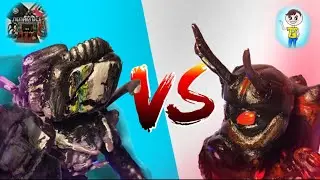 ТИТАН ТВ МЕН 3.0 против АСТРО ДЖИГЕРНАУТА из пластилина!!! / батл с ржавиком / - ЛЕПИМ ВСЁ