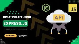 🔴Day 102: Creating a web server in Nodejs using Express.js - CyberDude Live Internship