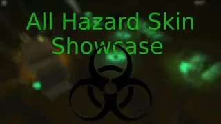 All New Hazard Skin Showcase - Tower Defense Simulator