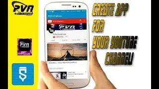 Create an app for your Youtube channel