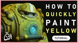 How to EASILY Paint Yellow