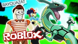 Roblox Adventures / PokeBlox Go / FINDING RAYQUAZA & KELDEO!