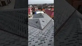 Кровля из гибкой черепицы)))