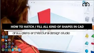 How To FILL / HATCH All Kind of Shapes in CAD - Learn AutoCAD . TurboCAD Tutorial / CAD Tutorial