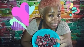 Frozen grapes challenge