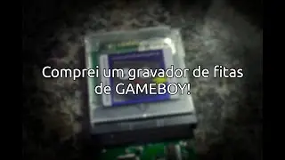 Comprei um gravador de fitas de GAMEBOY! OLHA SÓ ISSO!