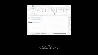 Create a Pivot Chart from a Pivot Table