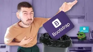 YOU SHOULD NOT USE BOOTSTRAP!