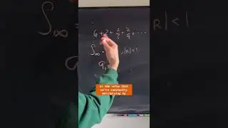 Understanding The Geometric Series Formula #shorts