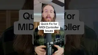 MIDI Keyboard not working in Logic Pro. Quick Fix! 