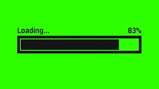Loading Bar #2 / Green Screen - Chroma Key