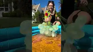 I want a tropical party, i got it! #zuru #zurutoys #bunchoballoons #tropicalparty
