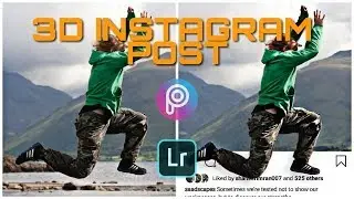 3D-Instagram Effect | New Trendy Edit | PicsArt 2019
