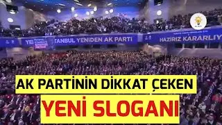 Erdoğan Ak partinin Adaylarını açıkladı.Seçim sloganı dikkat çekti.#hazırızkararlıyız