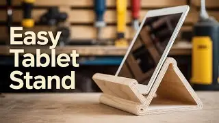 DIY Pallet Tablet Stand Anyone Can Build in Minutes!