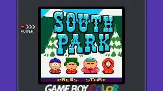Cancelled South Park GBC Game - World 1: Road to School (Game Boy Player Capture)