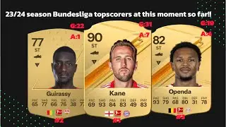 Top 30 bundesliga players with the most goals in the league at the moment!!