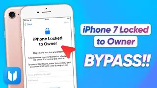 Bypass iPhone 7 Locked to Owner | 2 Mins to Remove iCloud Activation Lock | iOS 15.8.2
