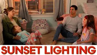 Creating Sunset Lighting inside at NIGHT | Bluey “Teasing” short film BTS