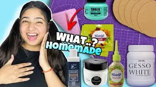 I made 7 Essential craft supplies at home😱@itspriyanjalisingh