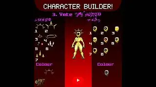 Character Builder STAGE 4! - Youtube Version  #animation  #aseprite  #oc