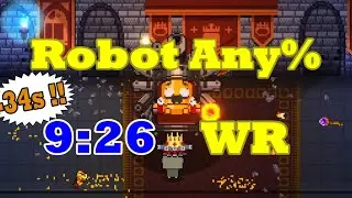 【Robot WR】Any% Speedrun 9:26【Enter the Gungeon】