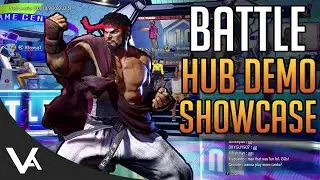 STREET FIGHTER 6 Battle Hub Showcase! All Areas, Item Shop & Social Features