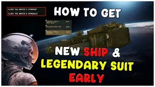 GET THIS FREE SHIP EARLY + LEGENDARY ARMOR In Starfield | Mantis Armor!