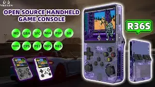 R36S Handheld Game Console N64 PS1 PSP Emulator