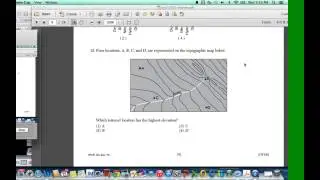 Earth Science Question 32 jan 15