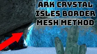 Ark Official How To Mesh Crystal Isles Rat Holes & Base Locations for PvP | ARK: Survival Evolved
