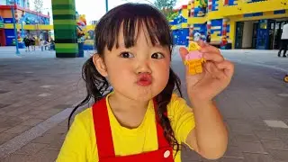 [SUB] RUDA has much much fun time at the Legoland Park! 🎠 (Legoland Korea Resort)