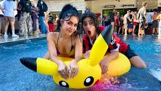 Crashing Cinna’s Pool Party…