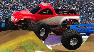 2000s MADNESS - BeamNG.Drive MONSTER JAM Crashes and Saves
