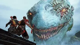 KRATOS  Encounters THE WORLD SERPENT (Jörmungandr) For The First Time!!