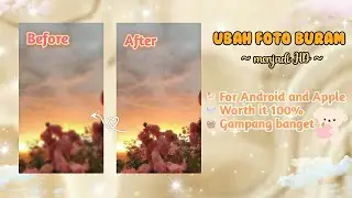 cara menjernihkan foto yang buram