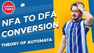 #24 NFA to DFA Conversion Examples | how to Convert Nfa to Dfa in urdu hindi | Automata