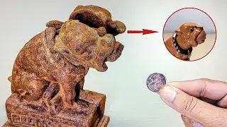 Bulldog Mechanical Coin Bank Restoration