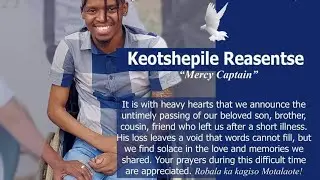 In Loving Memory of Keotshepile Mercy Captain Reasentse (1995-2024) 💔
