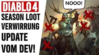 DIABLO 4 - SEASON Items gehen (DOCH NICHT) VERLOREN! (DEV-UPDATE in KOMMENTAREN!)