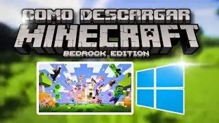 COMO INSTALAR MINECRAFT BEDROCK en PC | Instala MINECRAFT BEDROCK GRATIS en WINDOWS 10/11!!