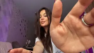 АСМР прикосновения к камере /движения рук / тэпинг