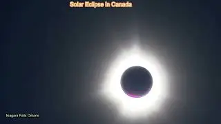 Solar Eclipse in Canada  Time-lapse
