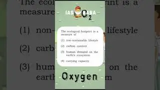 UPSC & STATE PSCs Previous year questions| Ecological footprints #upsc2025