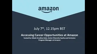 Accessing Career Opportunities at Amazon - Disability Expo - EmployAble Sponsor
