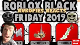RUKOPIES REACTS: SharkBlox Roblox Black Friday Sale 2019